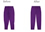 do flat lay image editing,neck joint,ghost mannequin